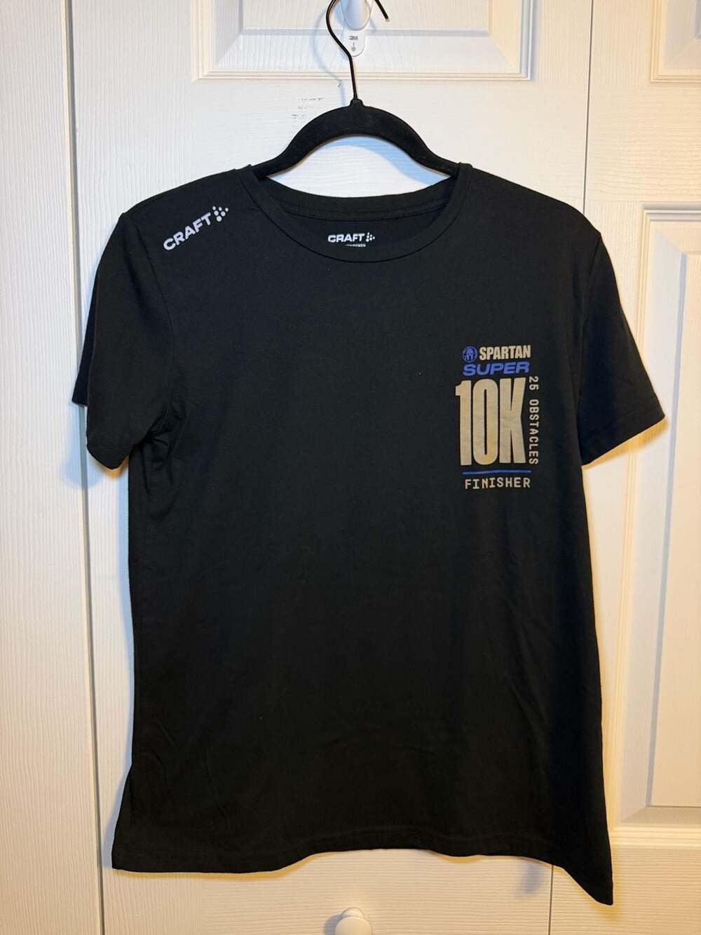 Craft Spartan Super Finisher T-Shirt Size M Black 10K